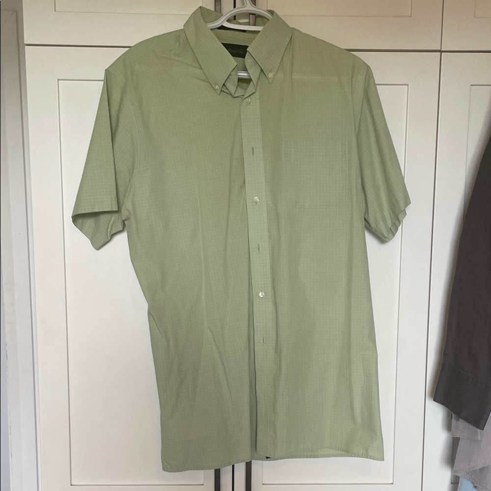 Classic Light Green Button Down Shirt